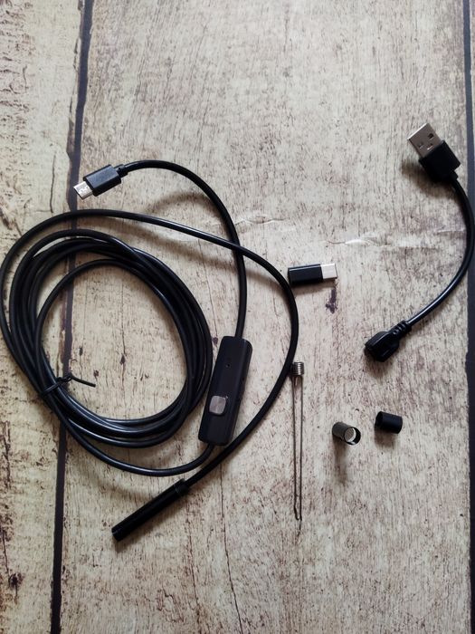 Ендоскоп 2м 7мм камера эндоскоп бороскоп міні камера