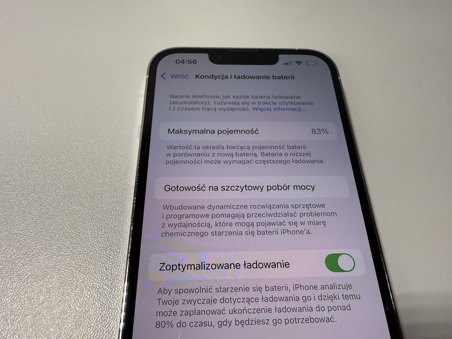 iPhone 13 PRO White 128GB/BEZ RAT/ Sklep Wrocław