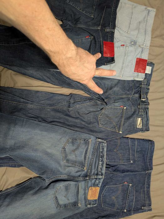 Levi's engineered куртка, штани джинса.
