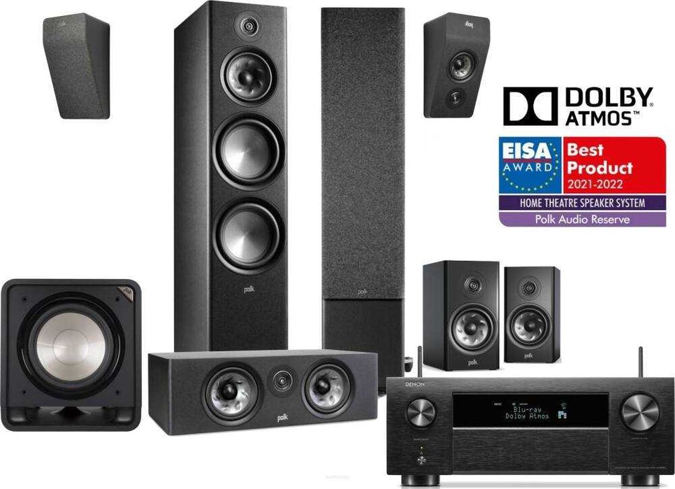 Klipsch Premiere RP-8000F II + RP-504C II + RP-500 SA od ręki WROCŁAW