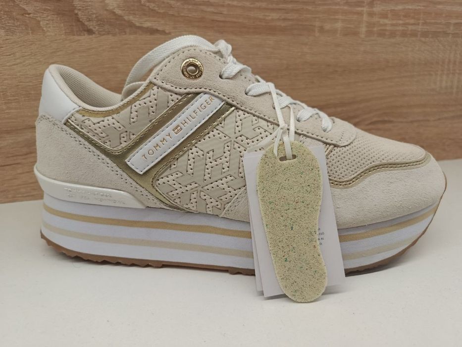 кроссовки Tommy Hilfiger Metallic Flatform