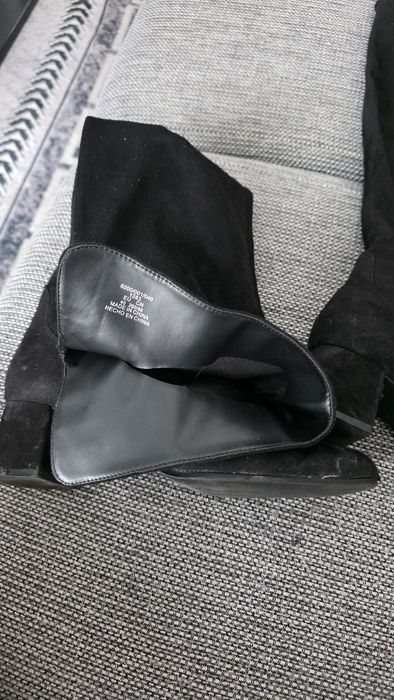 Zara muszkieterki kozaki długie uda 40 /26 cm/