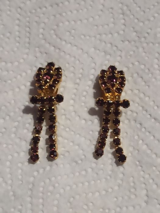 Kolczyki damskie z ametystem