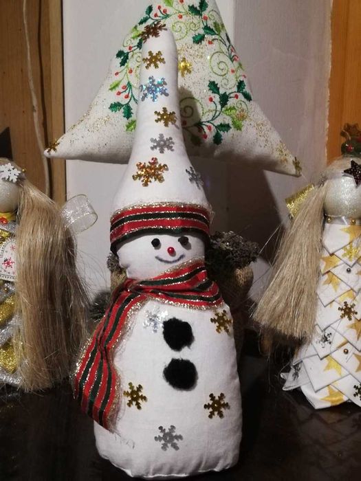 Bawełniany bałwanek.