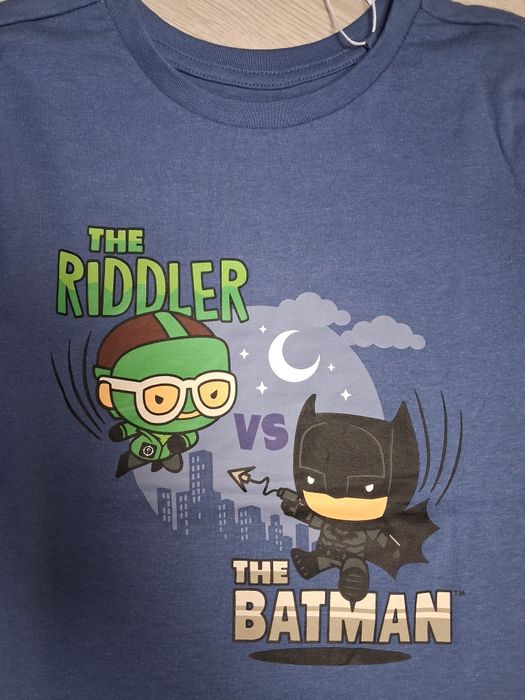 Bluzka z długim rękawem BATMAN 128 NOWA