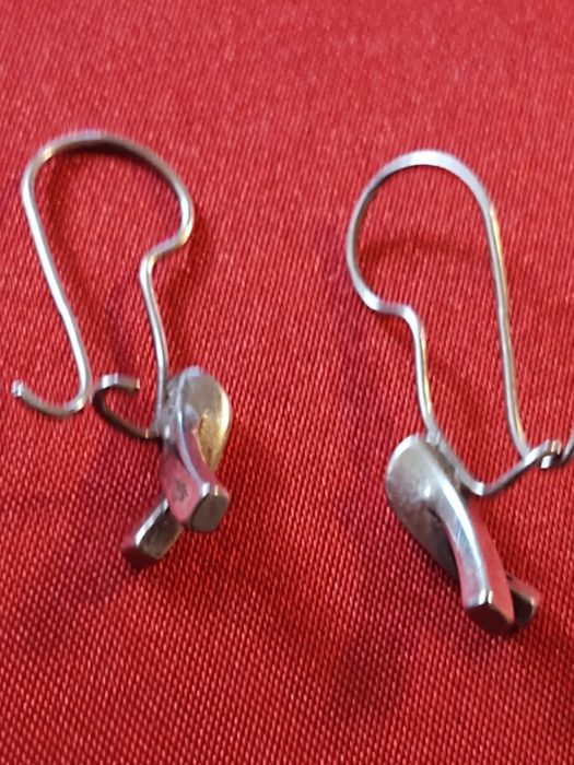 Stare srebrne kolczyki