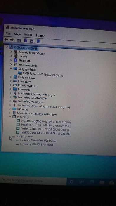 Laptop Toshiba I3