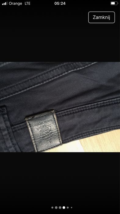 Bawełniane spodnie męskie Marina r. 34/XL
