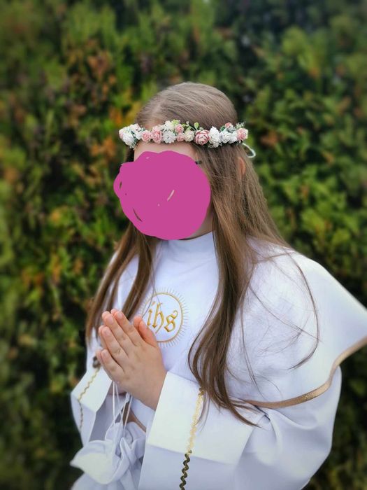 Śliczny Wianek np. na komunie ale nie tylko