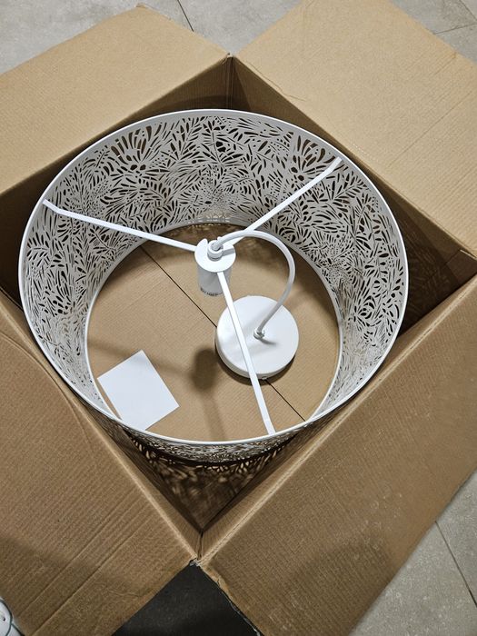 Luz novo branco candeeiro