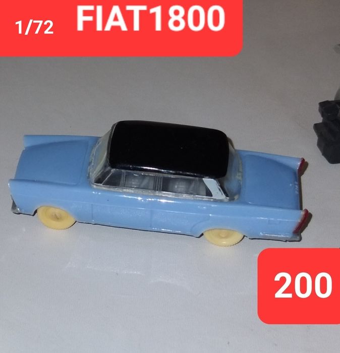 Модель іграшка машинка Fiat-1800  для макета