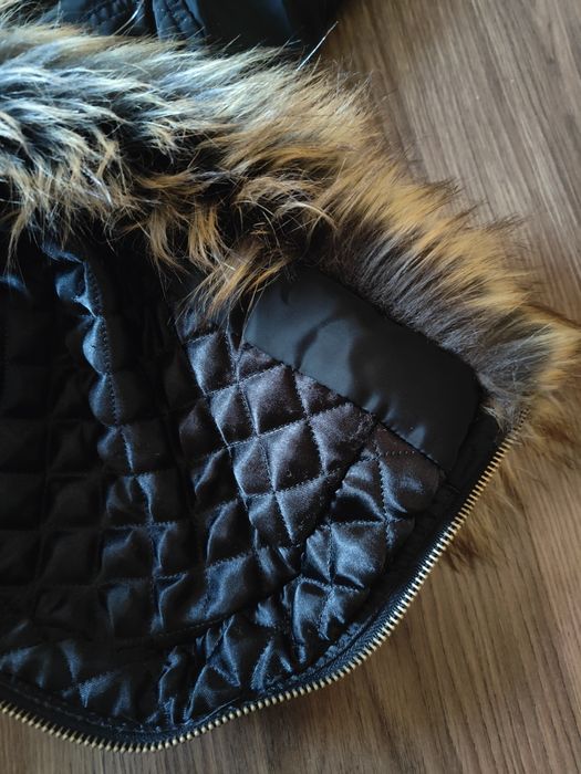 Аляска Куртка Internacionale Утеплена Y2K Flared Casual Drip Drill