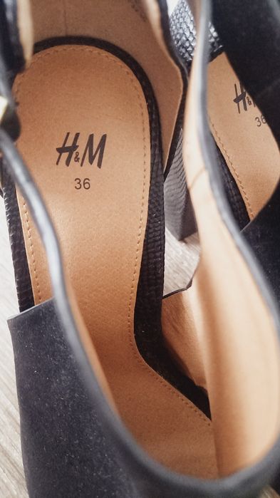 Wyprzedaż, Buty na obcasie H&M roz 36