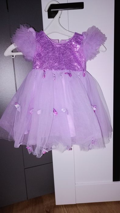 Святкова сукня,сукня на 1 рік, лавандова сукня святкова