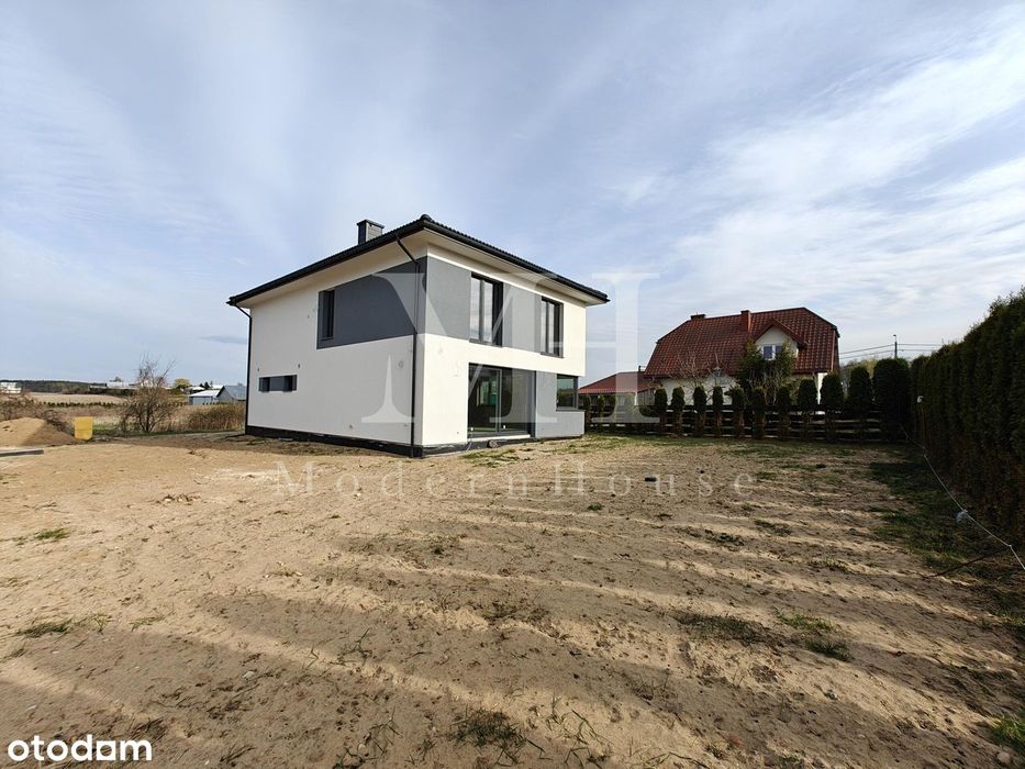 Dla rodziny Nowoczesny dom 164 m² Rekuperacja 4 sypialnie Zagórki