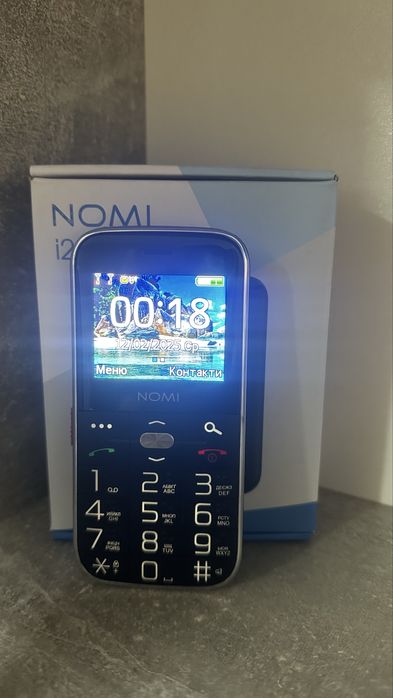 Мобільний телефон Nomi i220 Black
