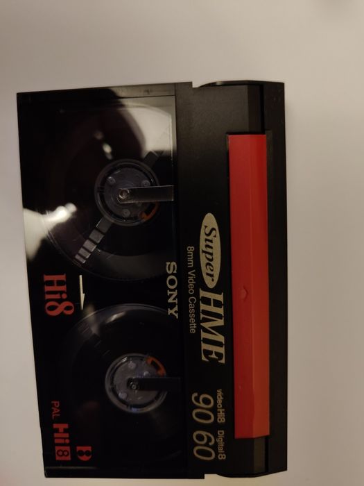 Kaseta  Hi8 - 8mm super HME video