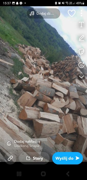 Drewno opalowe bukowe i miekie