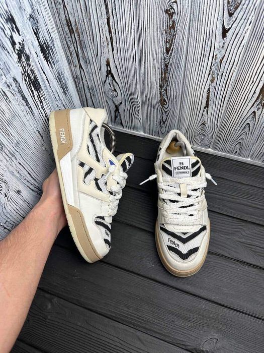 Fendi кросівки оригінал люкс бренд спорт casual