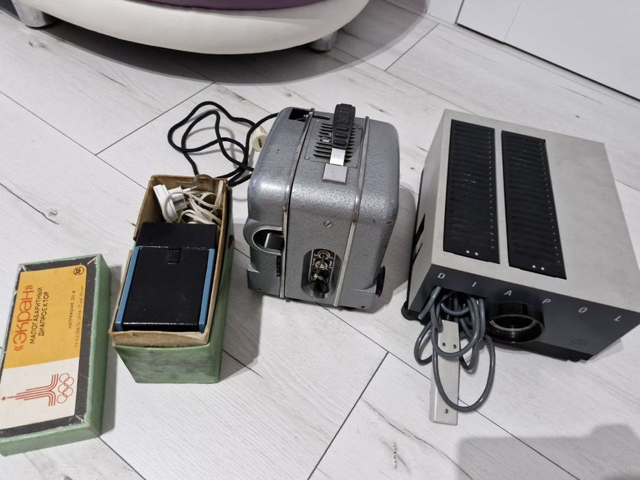 Projektory radzieckie do kolekcji 3 sztuki