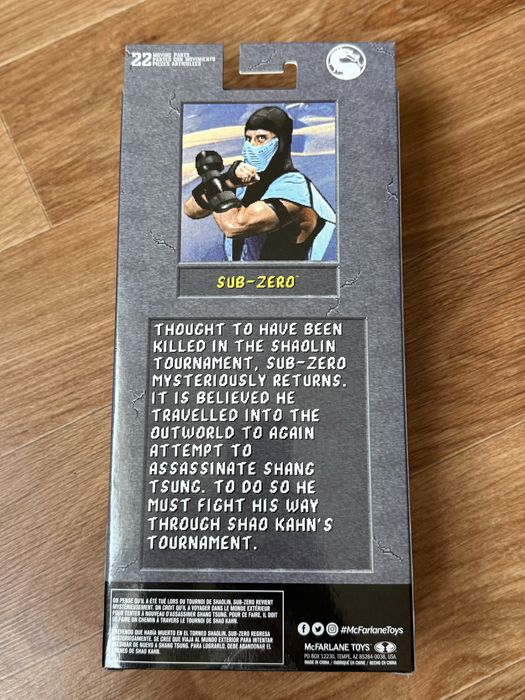 Фігурка Саб-Зіро Kombat Klassic Sub-Zero McFarlane