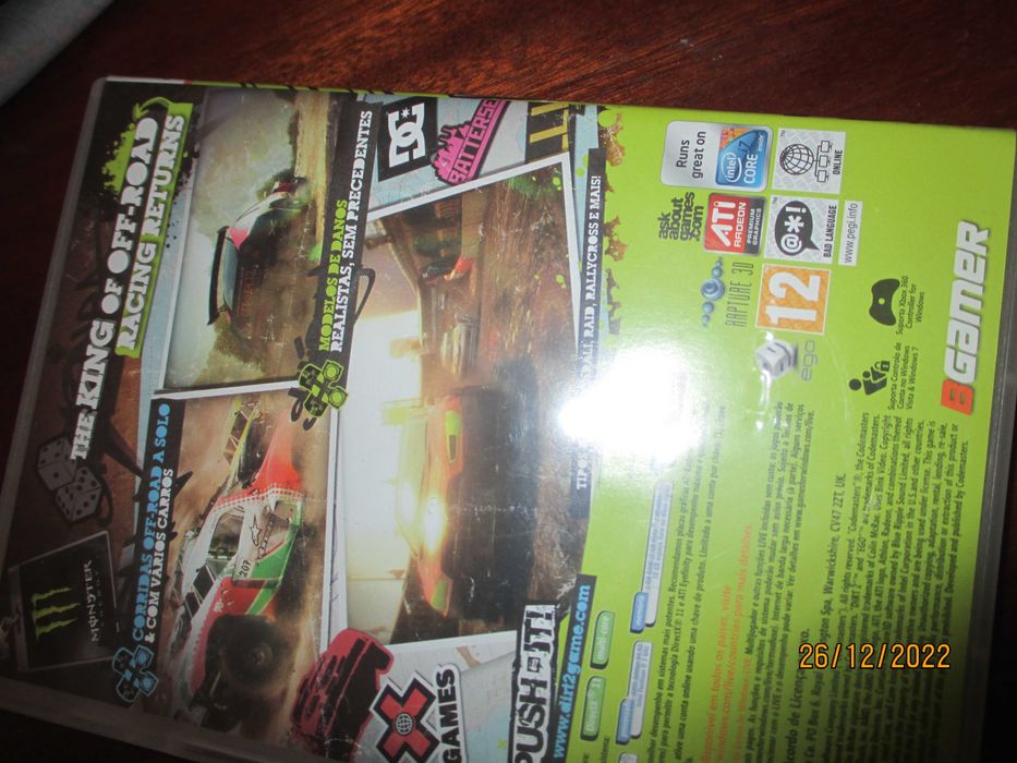 3 jogos - Games for Windows - Dirt 2 -Tron evolution - Alpha protocol