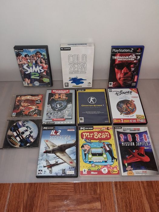 Jogos para Consola PS2 e PC