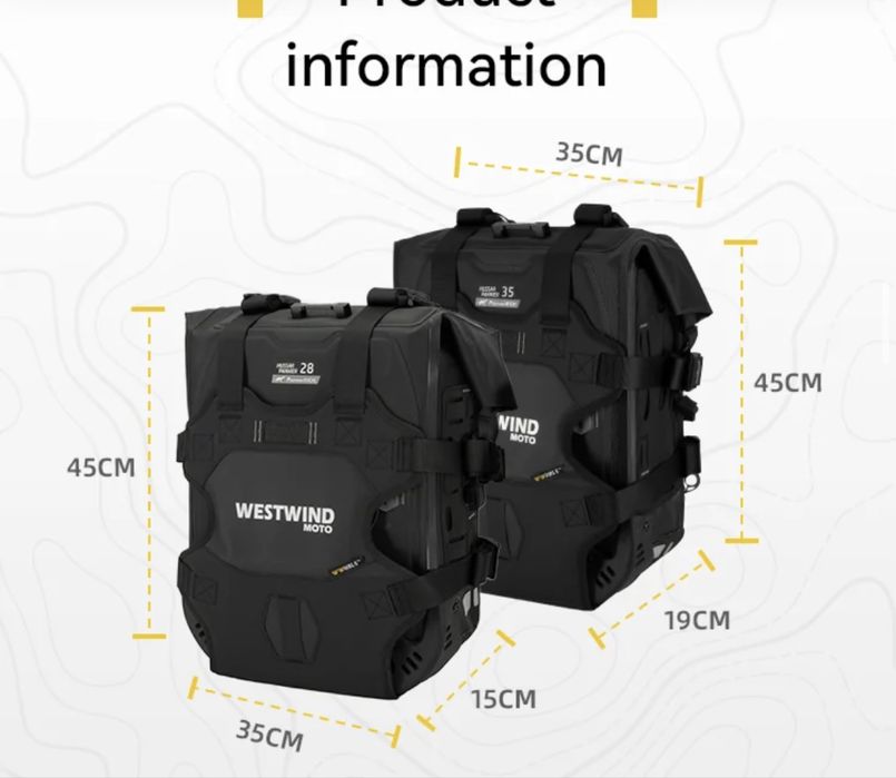 soft luggage moto 30 litros