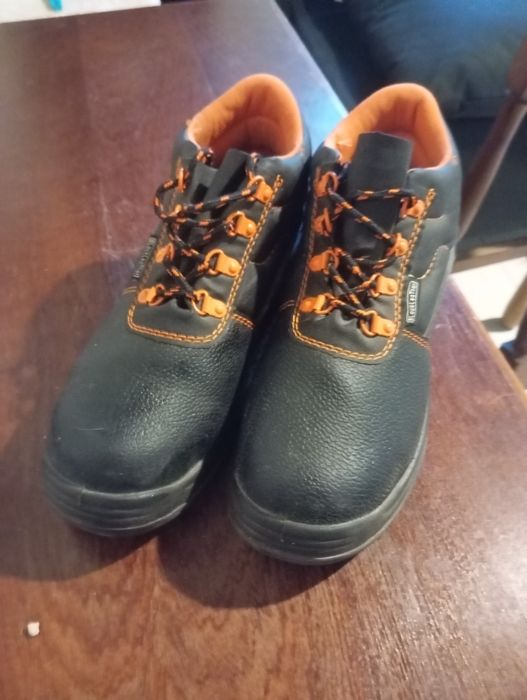 botas de segurança pele preta s3 blackleather n41