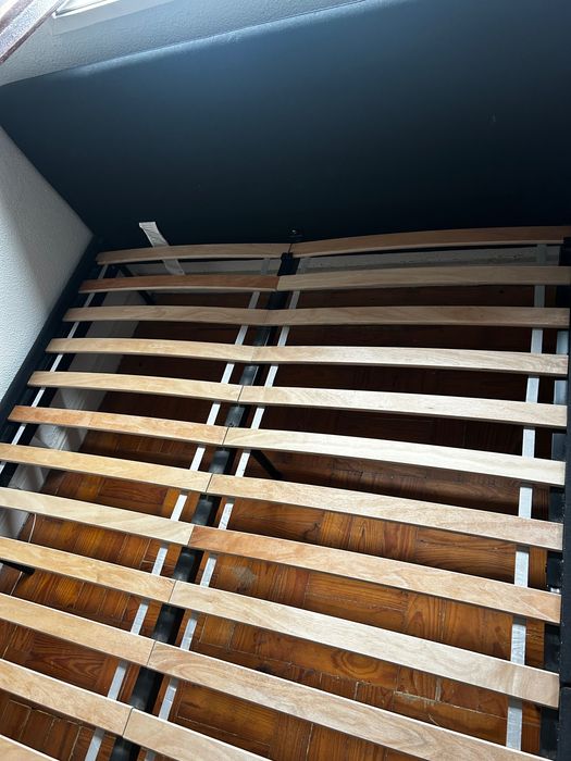 cama ikea slattum