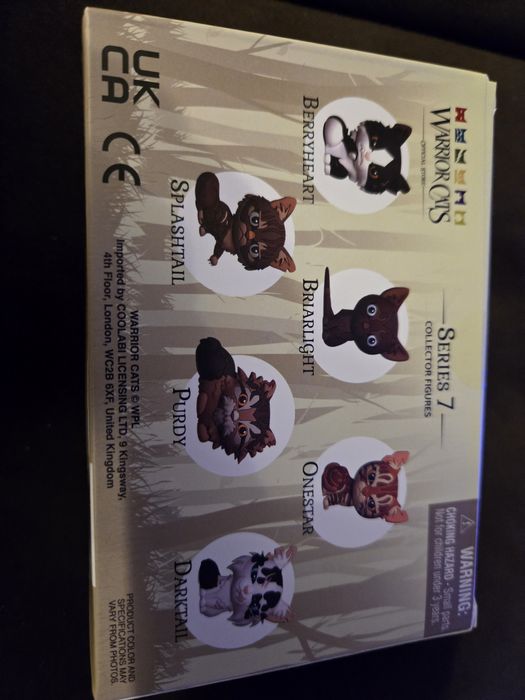 WarriorCats. Wojownicy. Seria 7. Figurki Briarlight I Purdy