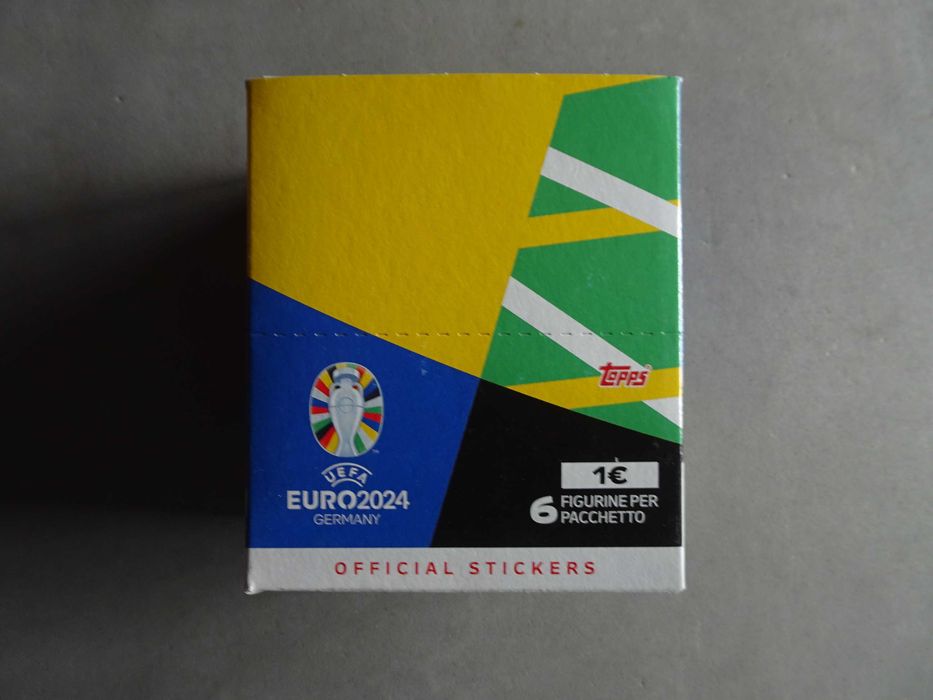 Caixa de cromos selada Topps UEFA Euro 2024 Germany
