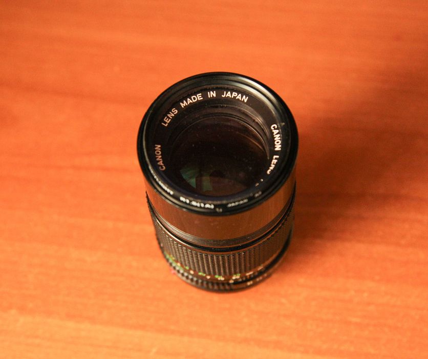 Canon fd 135 3.5, canon fd 50 1.8, адаптер fotodiox Fd-Ef