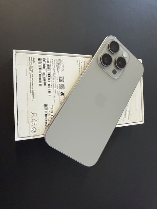Iphone 15 pro 256 bateria 100%