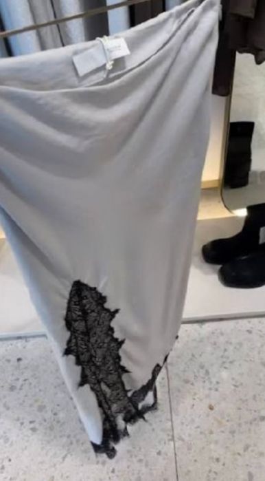Шикарна спідниця Zara zw collection з мережевом. Хіт сезону. New