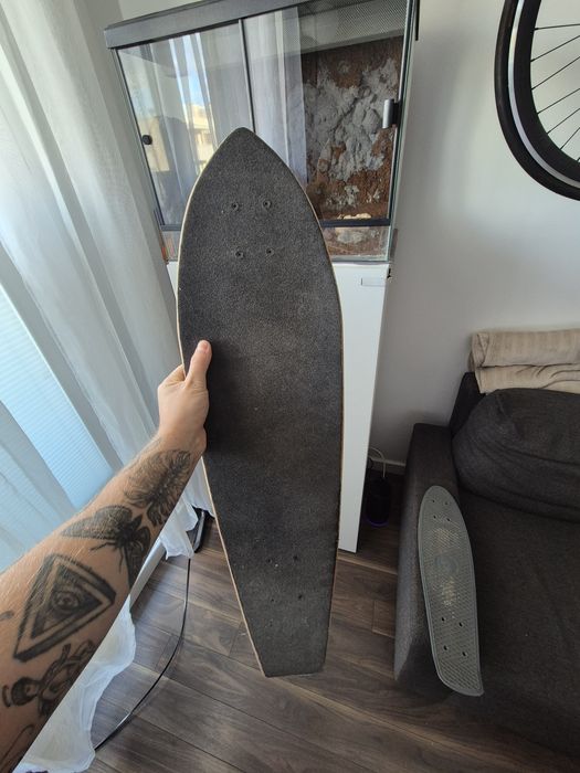 Longboard fishboard