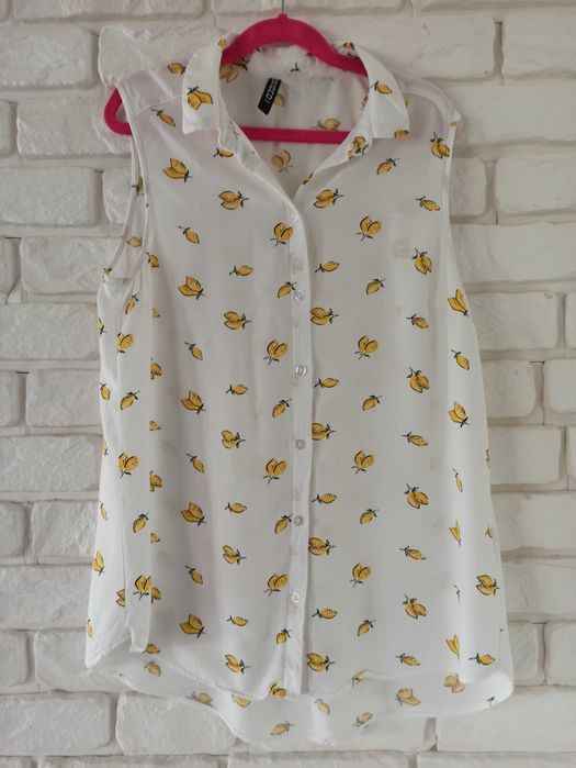 Bluzka Divided w cytrynki