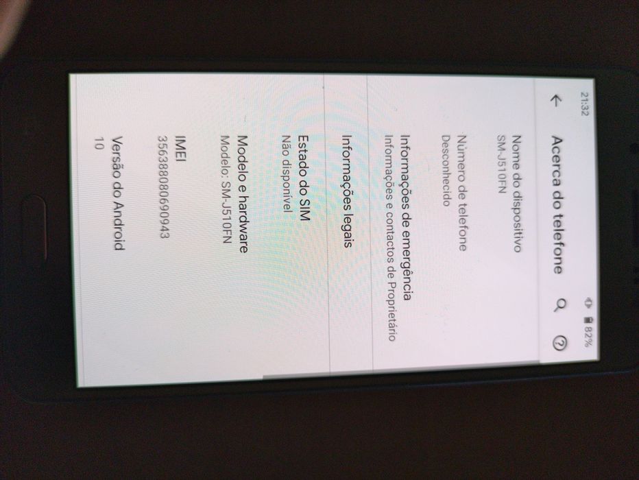 Samsung Galaxy J5 2016 android 10