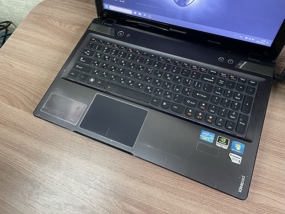 Игровой ноутбук Lenovo/i7-3610/8GB/SSD+HDD/GeForce GTX 660 2 GB