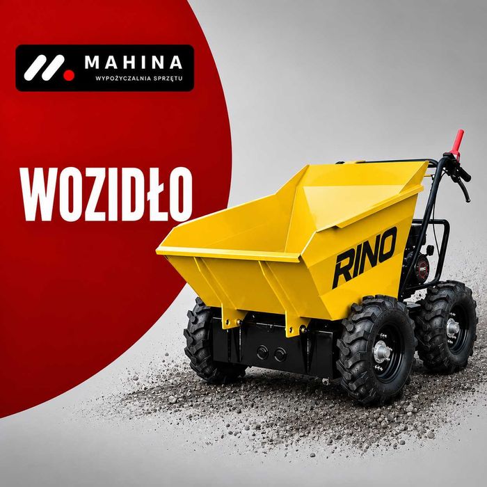 Wozidło spalinowe taczka spalinowa 300KG Wynajem