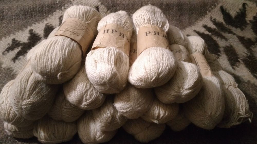 Обмен чистошерстяной пряжи