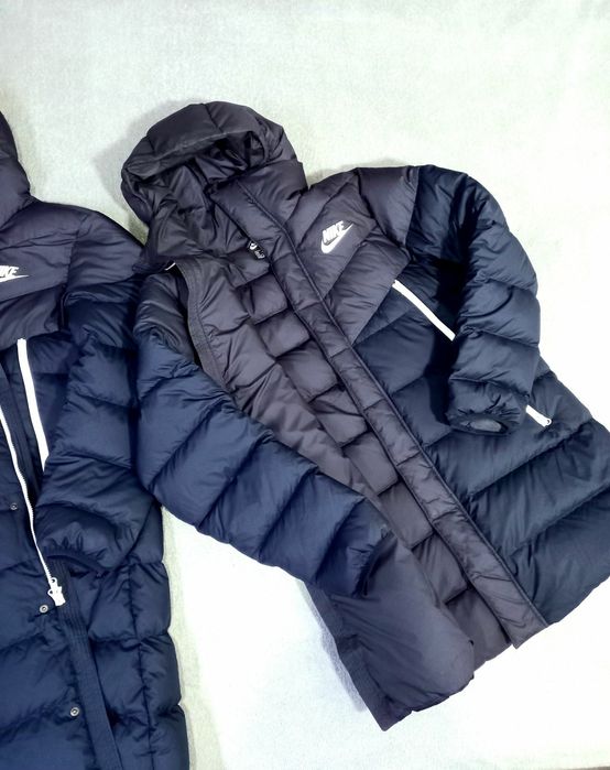 Nike довгий зимовий пуховик