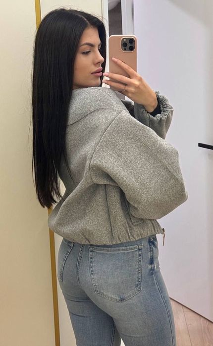 Кашеміровий бомбер на підкладці