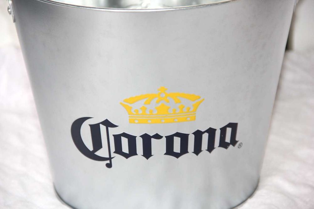corona cooler wiaderko lodu na lód metal metalowe