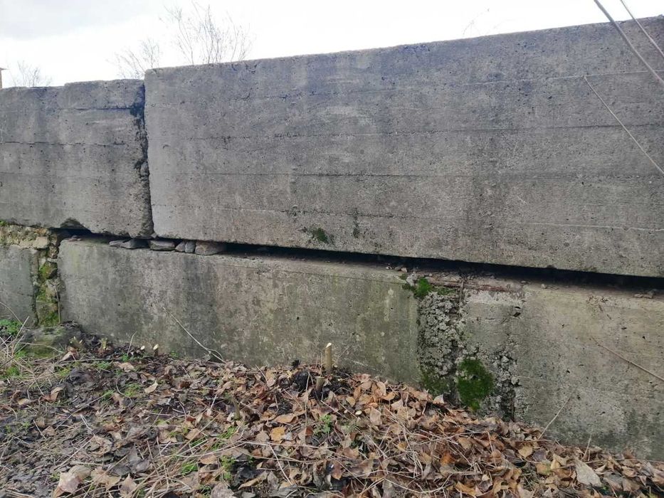 Продам бетонные блоки 400х74х74см