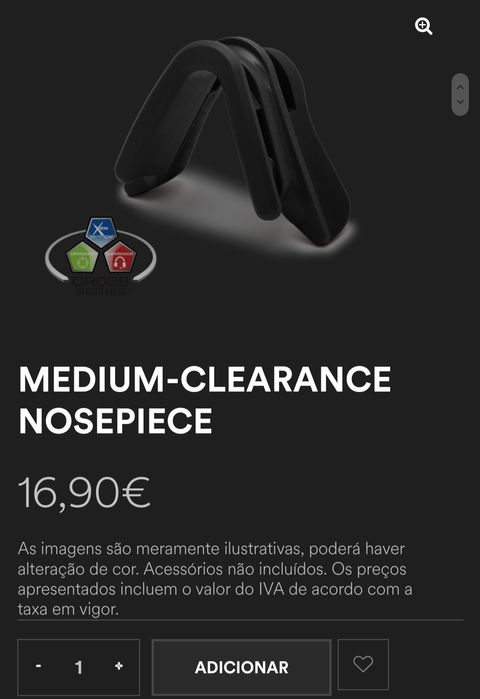 Nosepiece óculos ESS crossbow