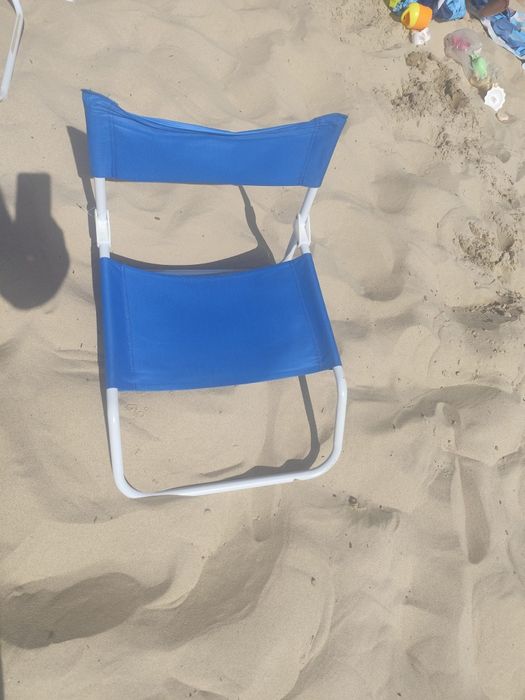 3 Cadeiras de praia c/ saco de transporte
