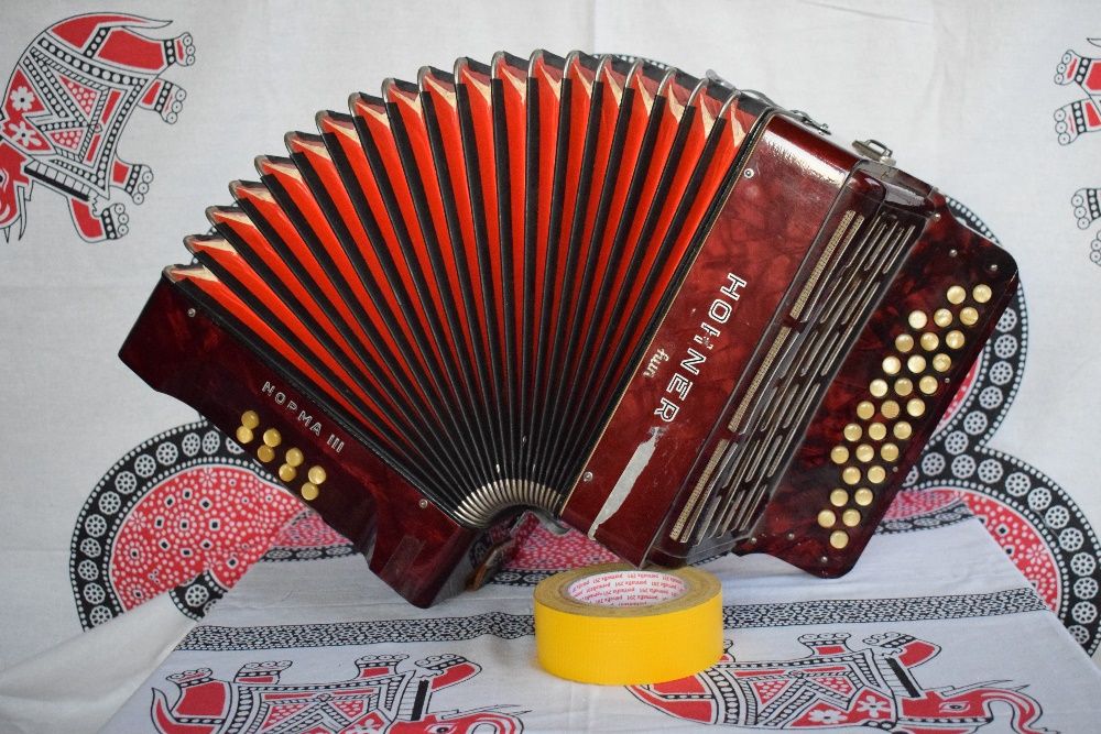 Concertina Hohner 3 Voz