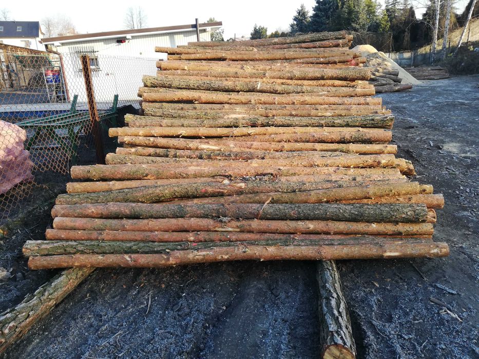 Stemple budowlane sosnowe nowe