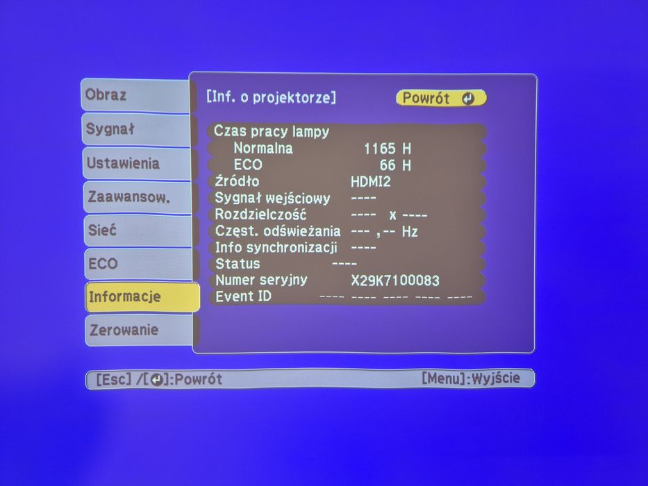 Projektor Epson EB-680Wi